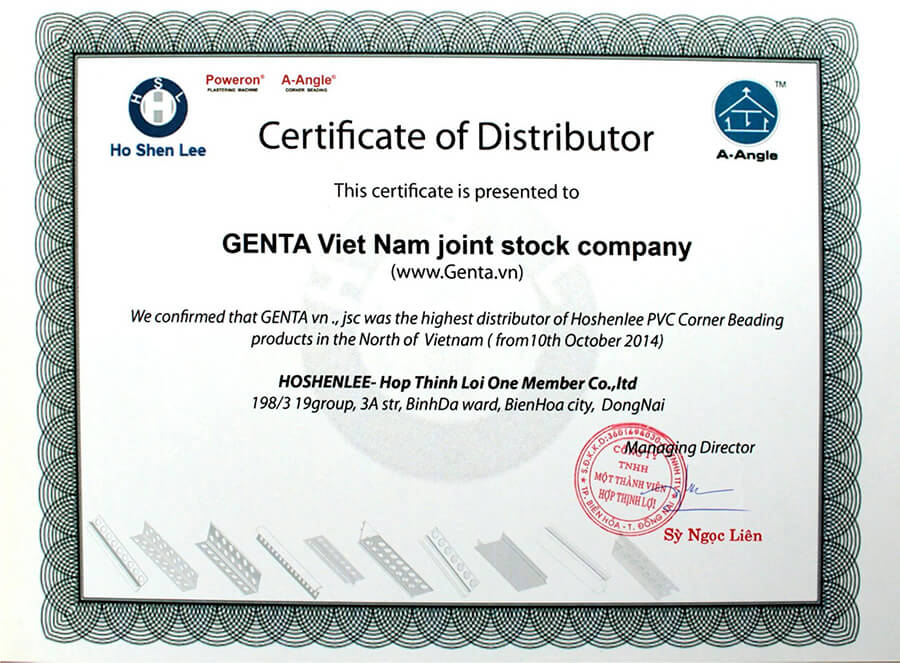 Genta chính thức trở thành nhà phân phối nẹp nhựa hàng đầu của Malaysia tại Việt Nam