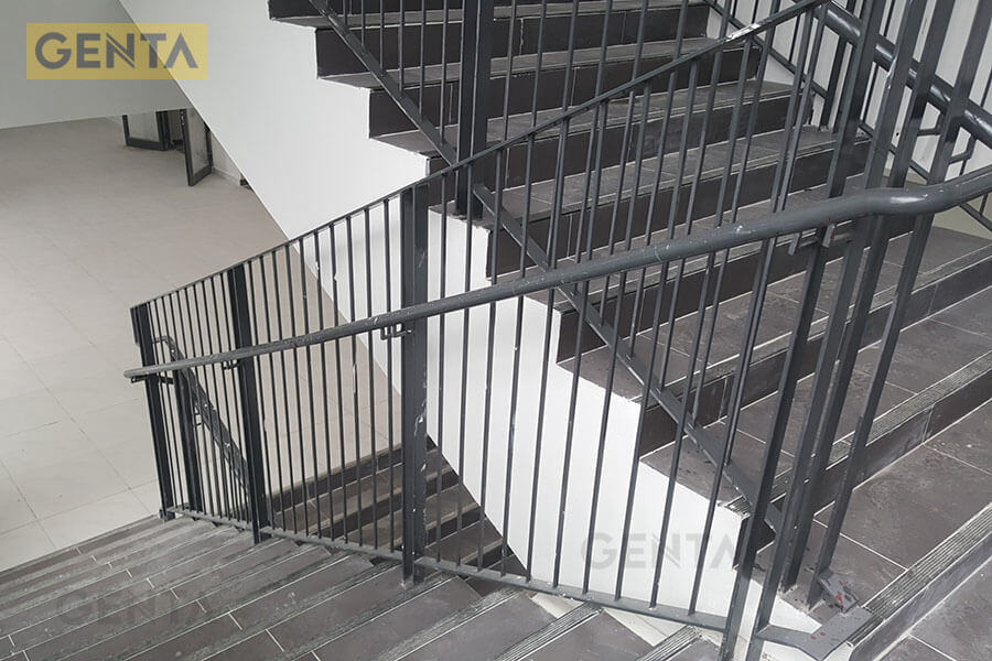 Công trình thực tế sử dụng nẹp nhựa chống trượt cầu thang của GENTA